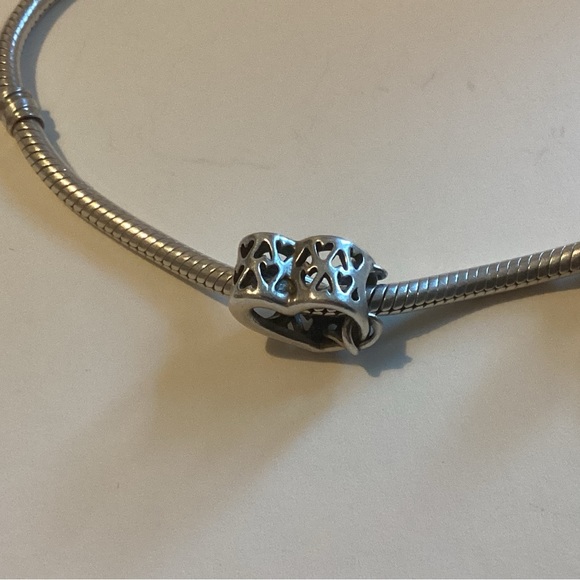 Pandora Bracelet or anklet with Pandora charms - Picture 2 of 4